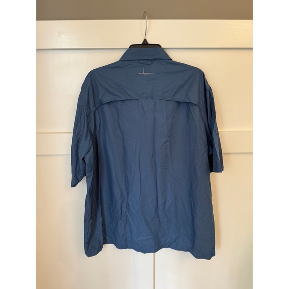 Habit navy‎ blue fishing shirt size xl nwt - Picture 4 of 4